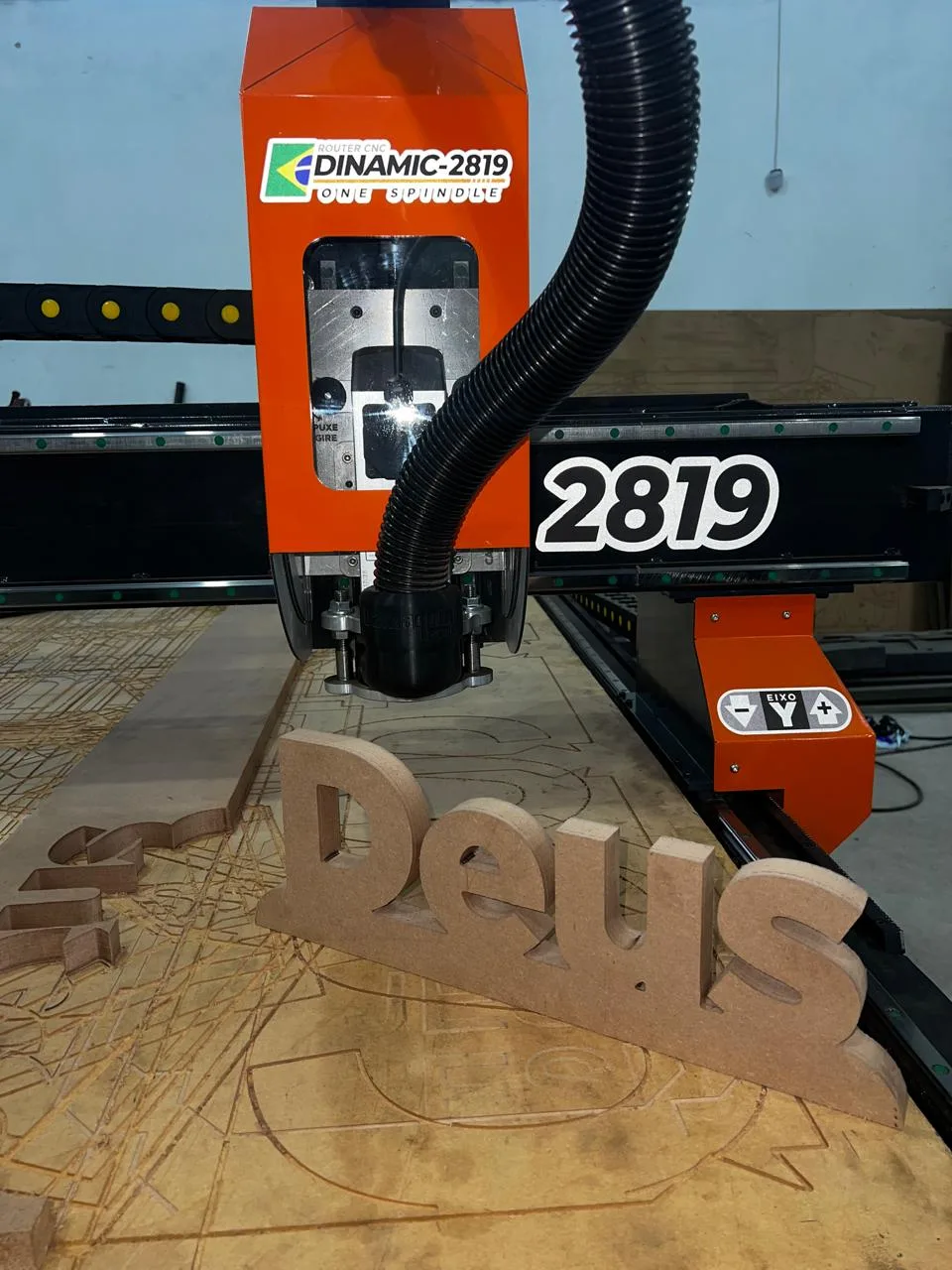 Trabalho finalizado produzido na Dinamic-3018