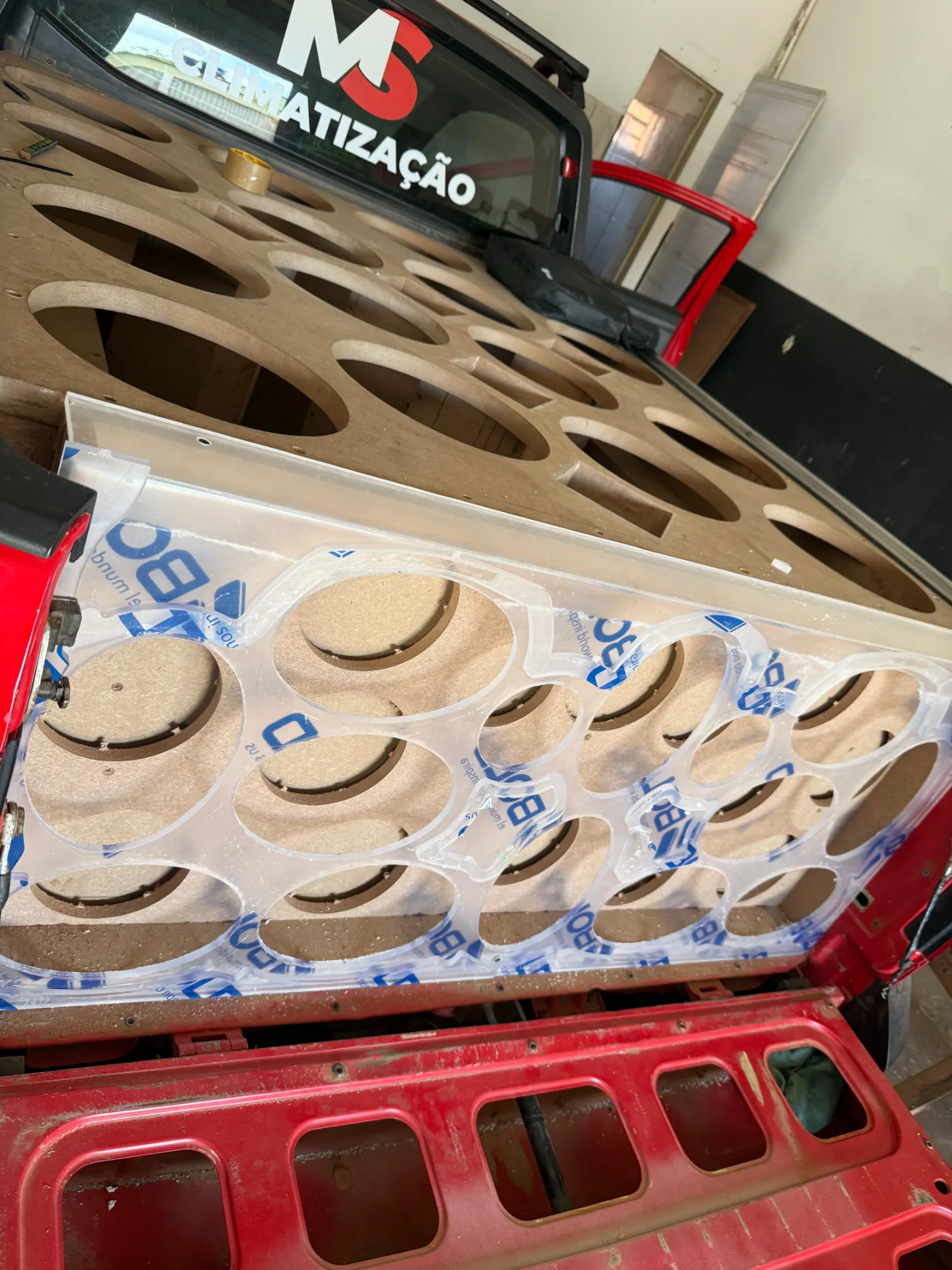 Material produzido na Router CNC Dinamic-3018